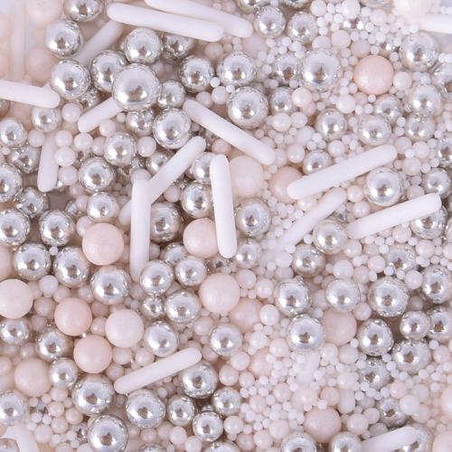 Pabarstukai cukriniai White Pearl mix 50g