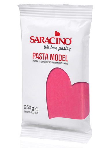 Modeliavimo masė Saracino 250g fuksijos spalva
