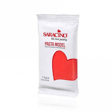 Modeliavimo masė Saracino 1kg raudona spalva