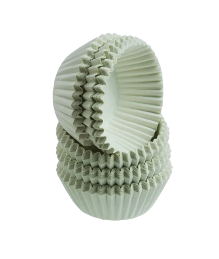 Keksiukų krepšeliai 45x25mm TAMIpol (200vnt) balta spalva