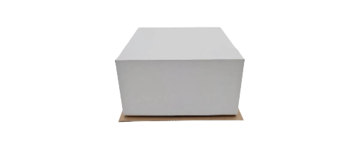 Balta dėžutė 19x19x24,5cm dviejų dalių (5vnt)