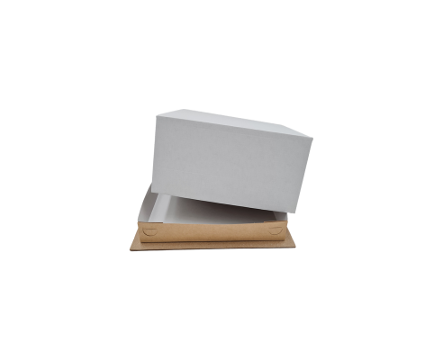 Balta dėžutė 30x30x15cm dviejų dalių (5vnt)