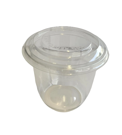 Indeliai desertui su dangteliu 300ml  (25vnt)