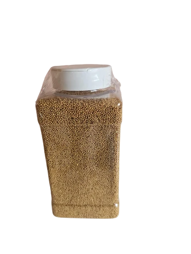 Pabarstukai perliniai/auksiniai aguonų tipo 1kg.