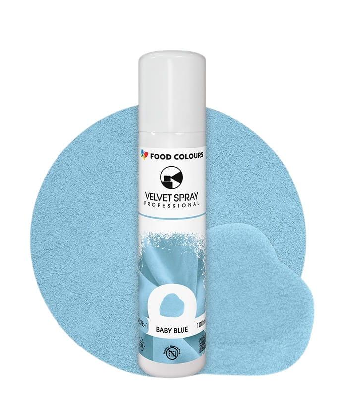 Purškiamas 100ml Velvetas Baby Blue (žydra) spalva