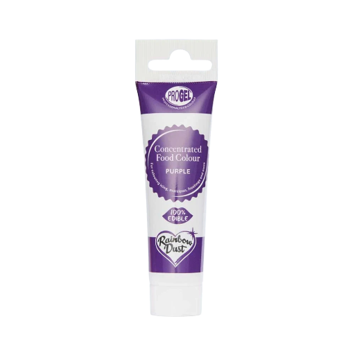 ProGel maistiniai dažai purpurinė spalva (PURPLE) 25g