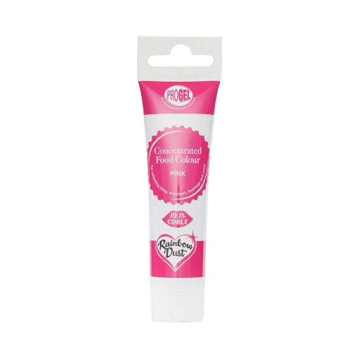 ProGel maistiniai dažai rožinė spalva (PINK) 25g