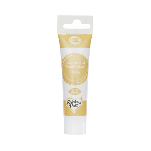 ProGel maistiniai dažai kreminė spalva (CREAM) 25g