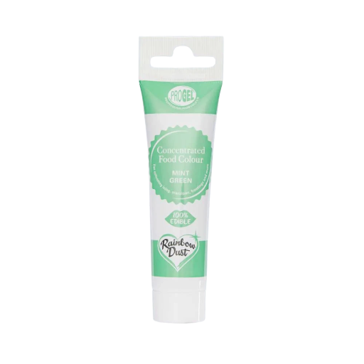 ProGel maistiniai dažai mėtų žalia spalva (MINT GREEN) 25g