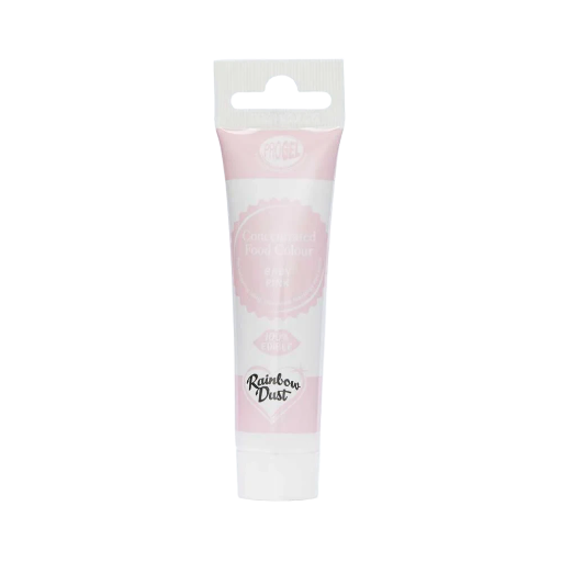 ProGel maistiniai dažai šviesiai rožinė spalva (BABY PINK) 25g