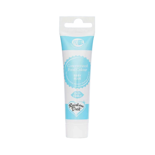 ProGel maistiniai dažai šviesiai mėlyna spalva (BABY BLUE) 25g