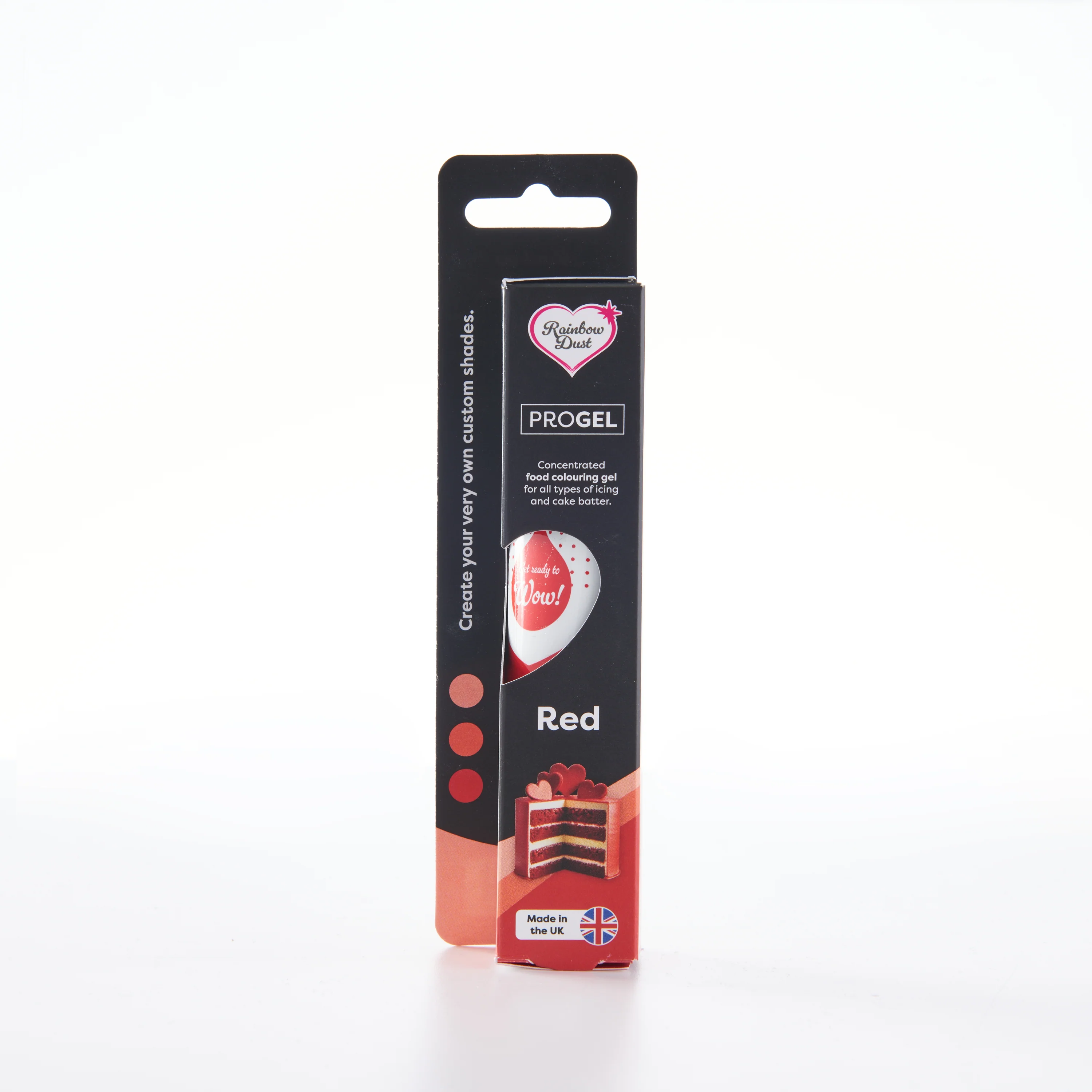 ProGel maistiniai dažai raudona spalva (RED) 25g