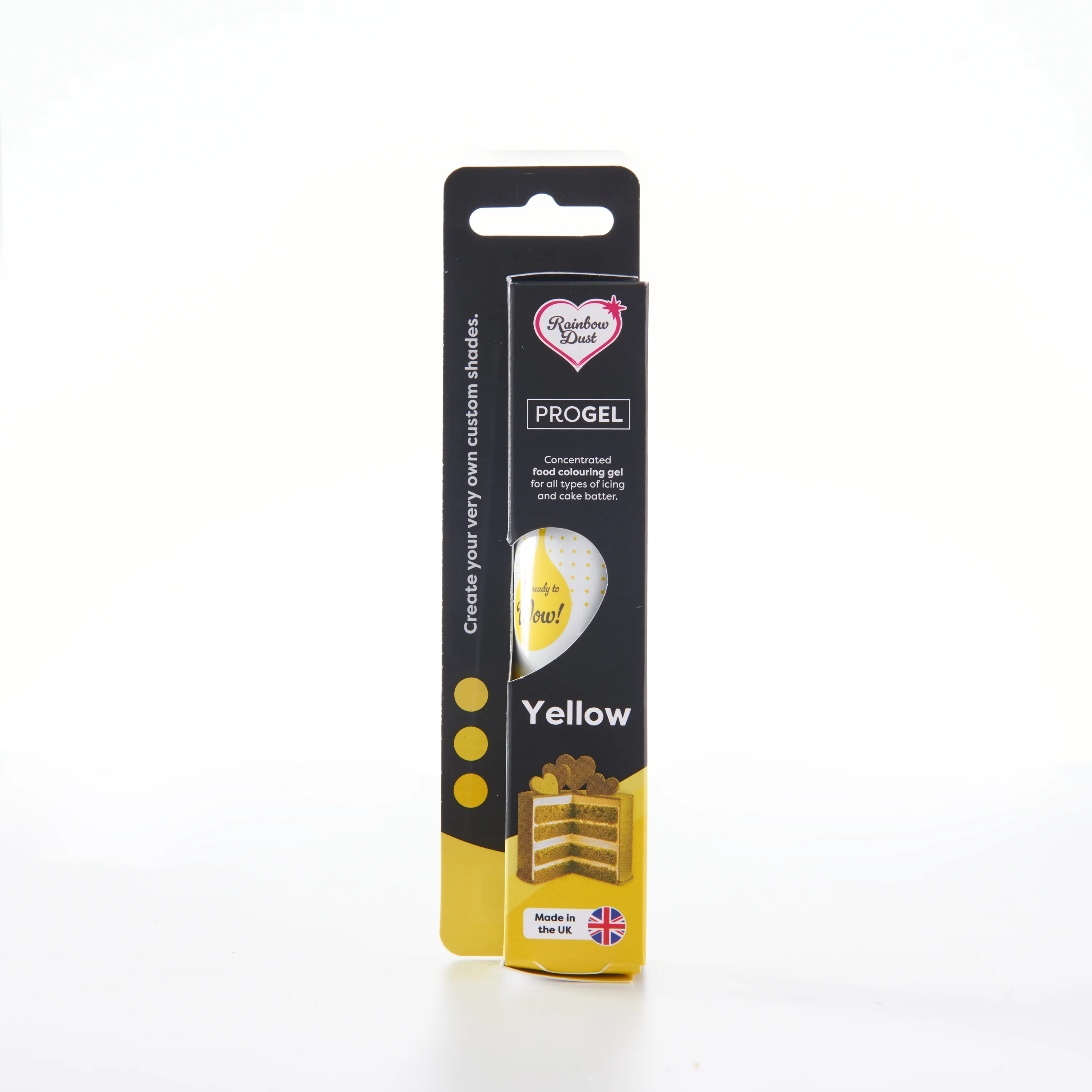 ProGel maistiniai dažai geltona spalva (YELLOW)  25g