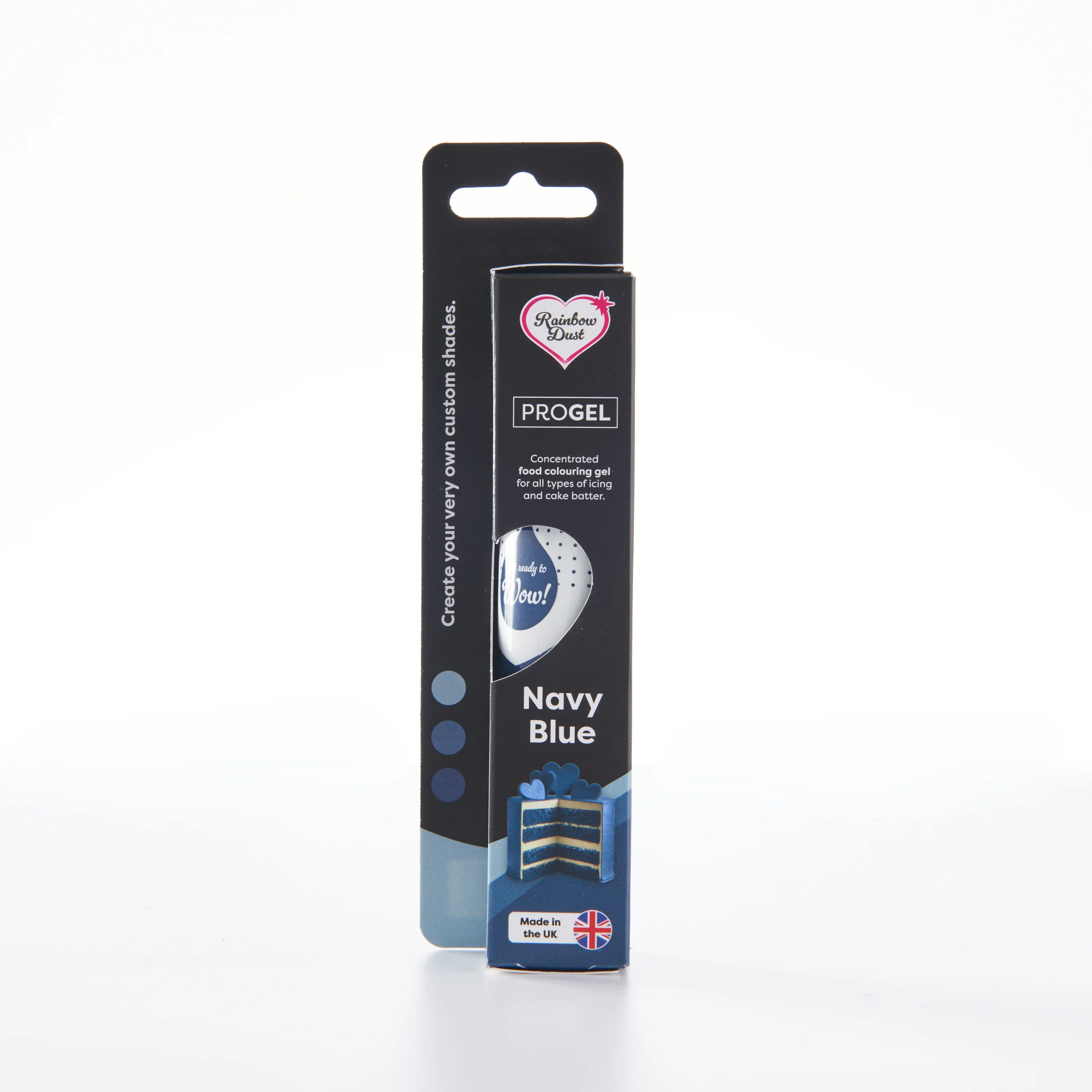ProGel maistiniai dažai tamsiai mėlyna spalva (NAVY BLUE) 25g