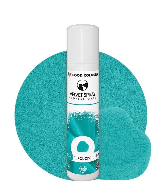 Purškiamas 100ml Velvetas TURQUOISE (turkio) spalva