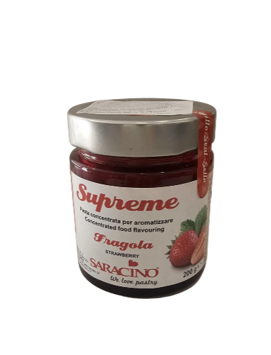 Aromatizuota Braškių pasta 200g 