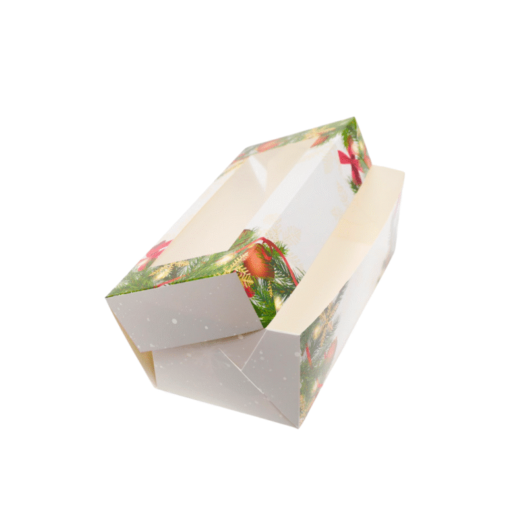 Dėžutė 330x150x110mm Kalėdinė Vyniotiniui/Keksui