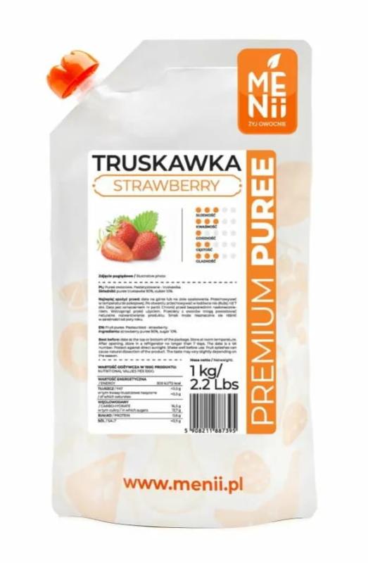 Uogų tyrė Braškių 1kg