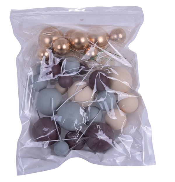 Dekoracija burbulai spalvų mix