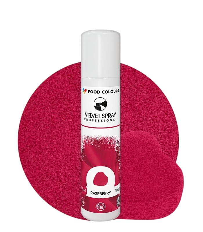 Purškiamas 100ml Velvetas RASPBERRY (avietės) spalva 