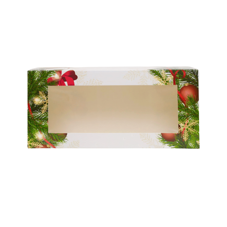 Dėžutė 330x150x110mm Kalėdinė Vyniotiniui/Keksui