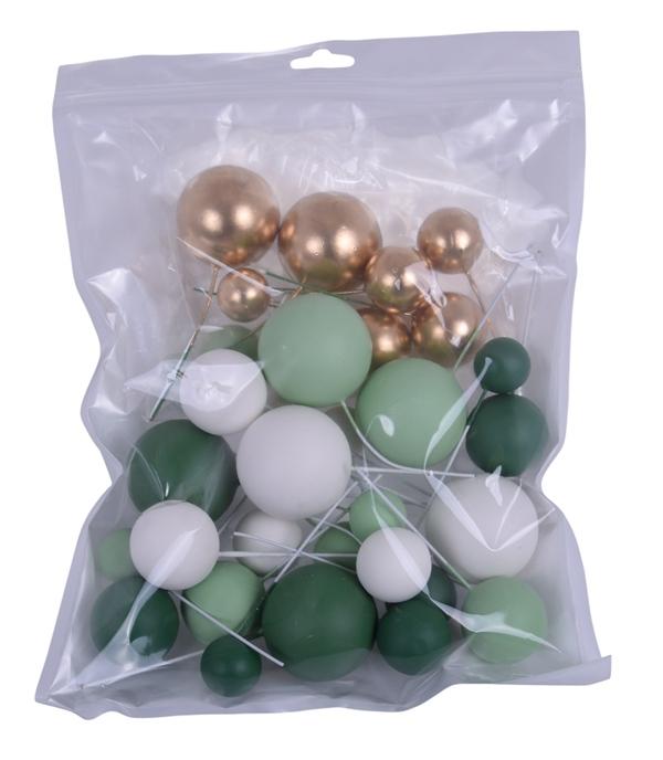 Dekoracija burbulai spalvų mix