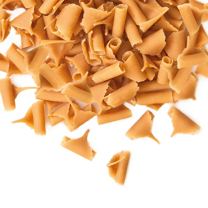 Šokoladinės karamelinės drožlės 100g