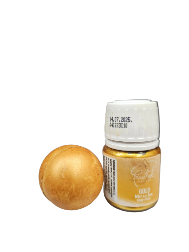 Dažai metalic/gold 30ml Fun Cakes