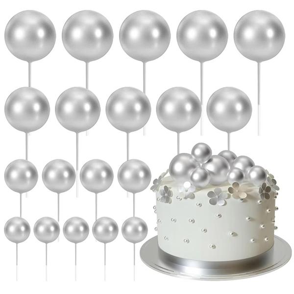 Dekoracija burbulai sidabriniai