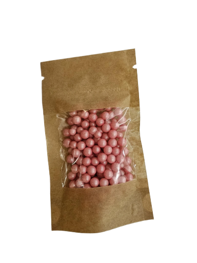 Pabarstukai Rožiniai perlai 7mm 50gr