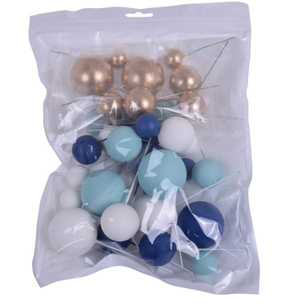 Dekoracija burbulai spalvų mix