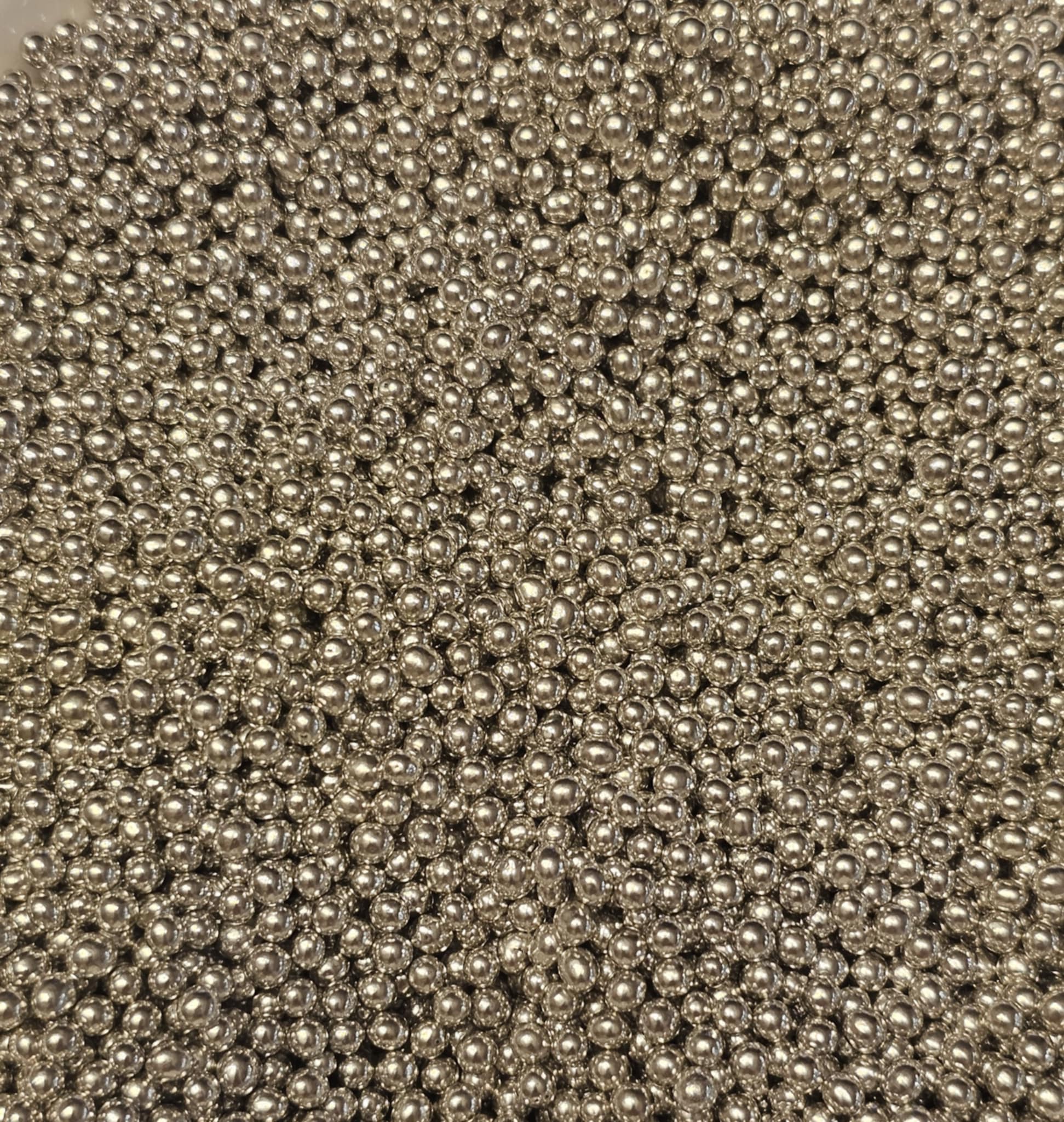 Pabarstukai sidabriniai 4mm 50g
