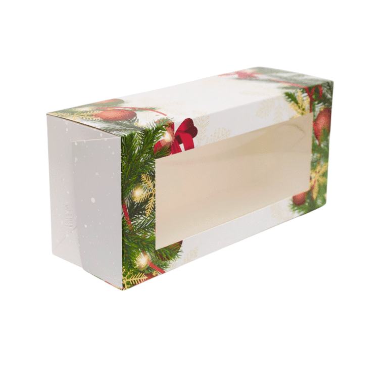 Dėžutė 330x150x110mm Kalėdinė Vyniotiniui/Keksui