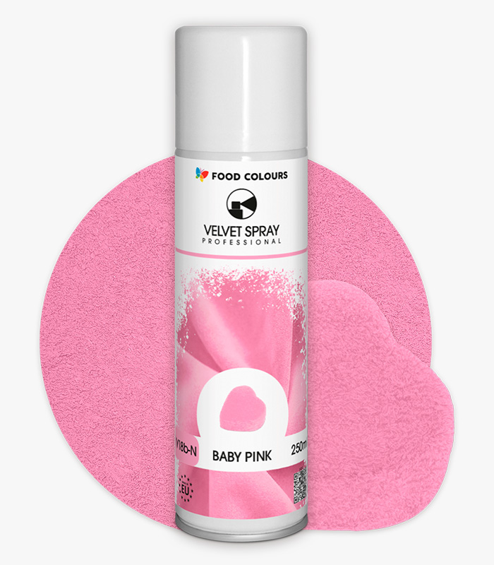 250ml Purškiamas Velvetas BABY PINK  spalva 