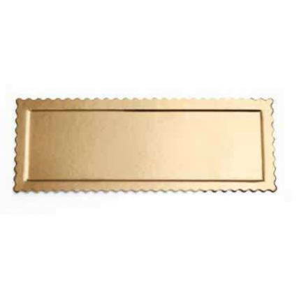 41x16cm aukso spalvos padėklas Vyniotiniui 3mm(5vnt)