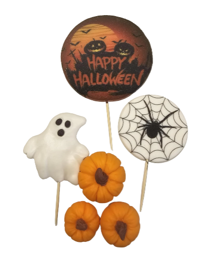Dekoracija Halloween pagaminta iš modeliavimo masės
