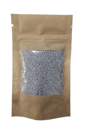 Pabarstukai sidabriniai aguonų tipo 50g