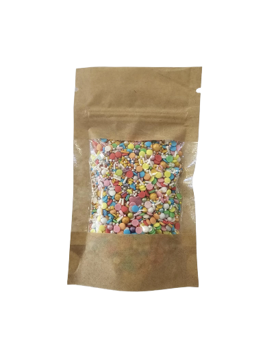 Pabarstukai cukriniai KONFETI mix 50gr
