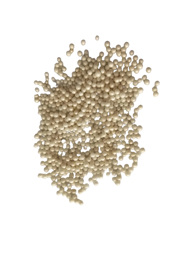 Pabarstukai cukriniai balti perlai 4mm 50gr