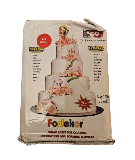 Modeliavimo masė  raudona Fodecor 