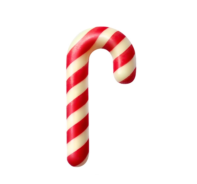 Šokoladinė dekoracija Kalėdinė lazdelė