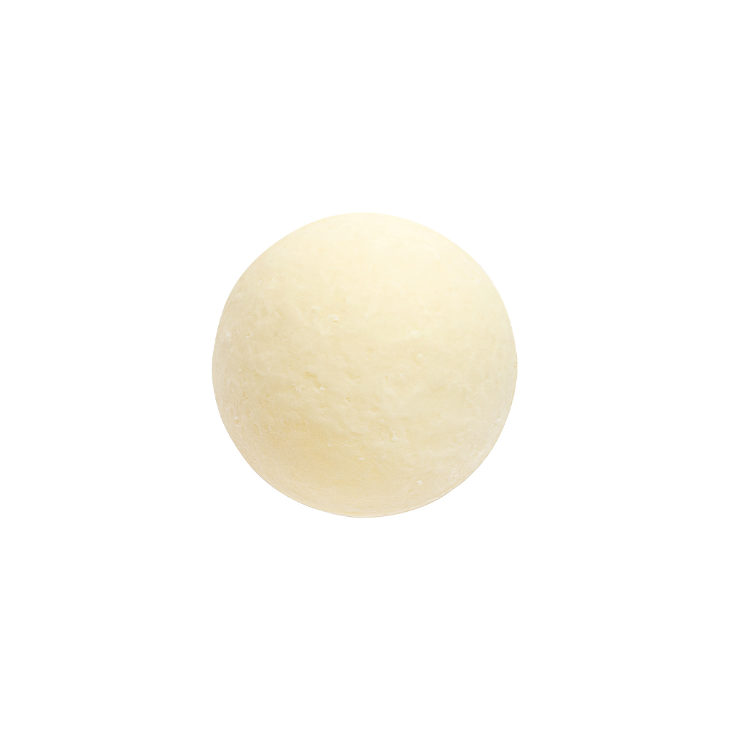 Šokoladiniai burbulai balta spalva 2,7cm (5vnt)