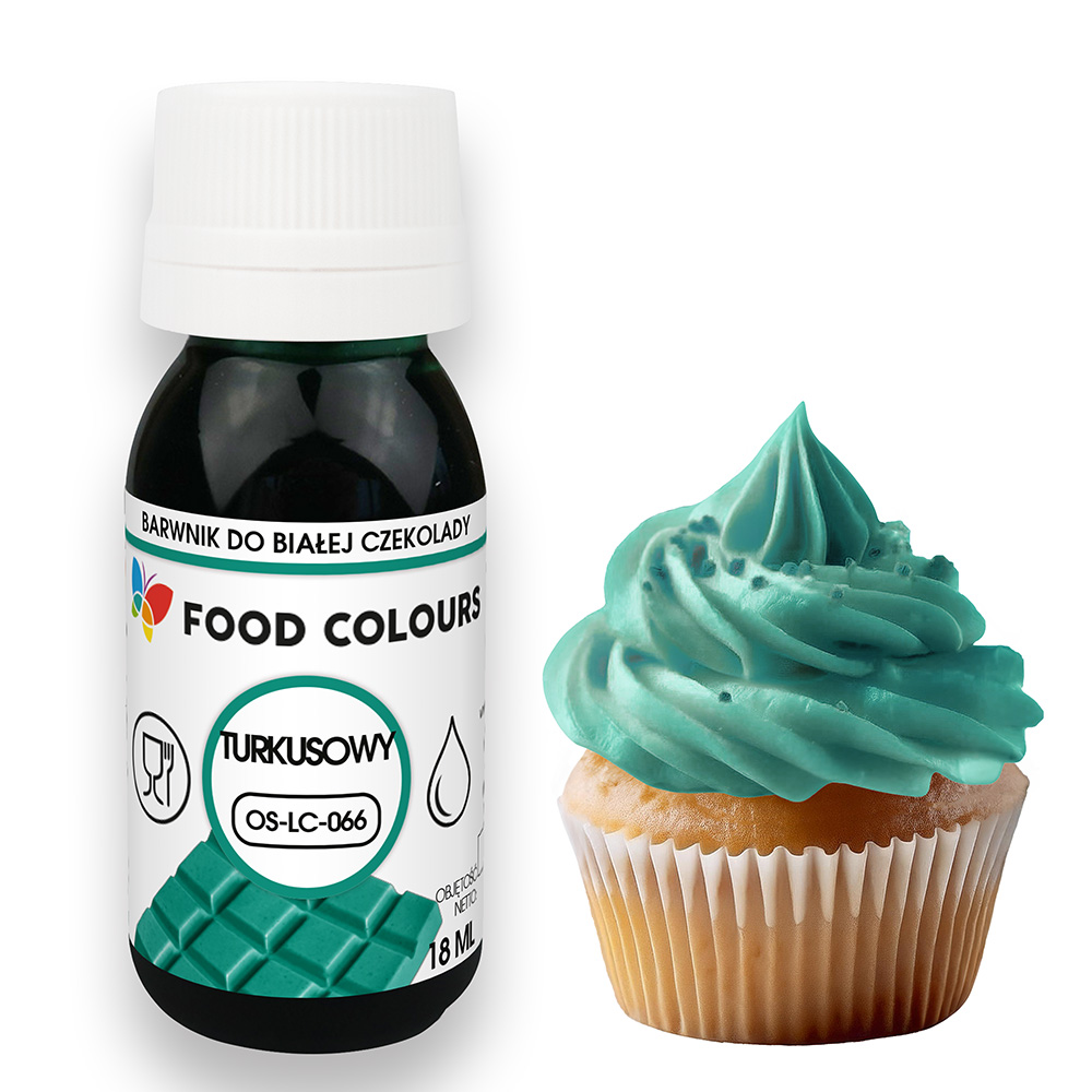 Turkio spalvos maistiniai dažai tirpūs riebaluose 18ml 