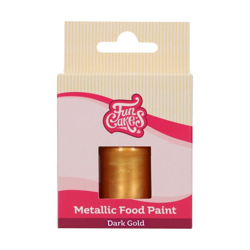 Dažai dark/gold 30ml Fun Cakes