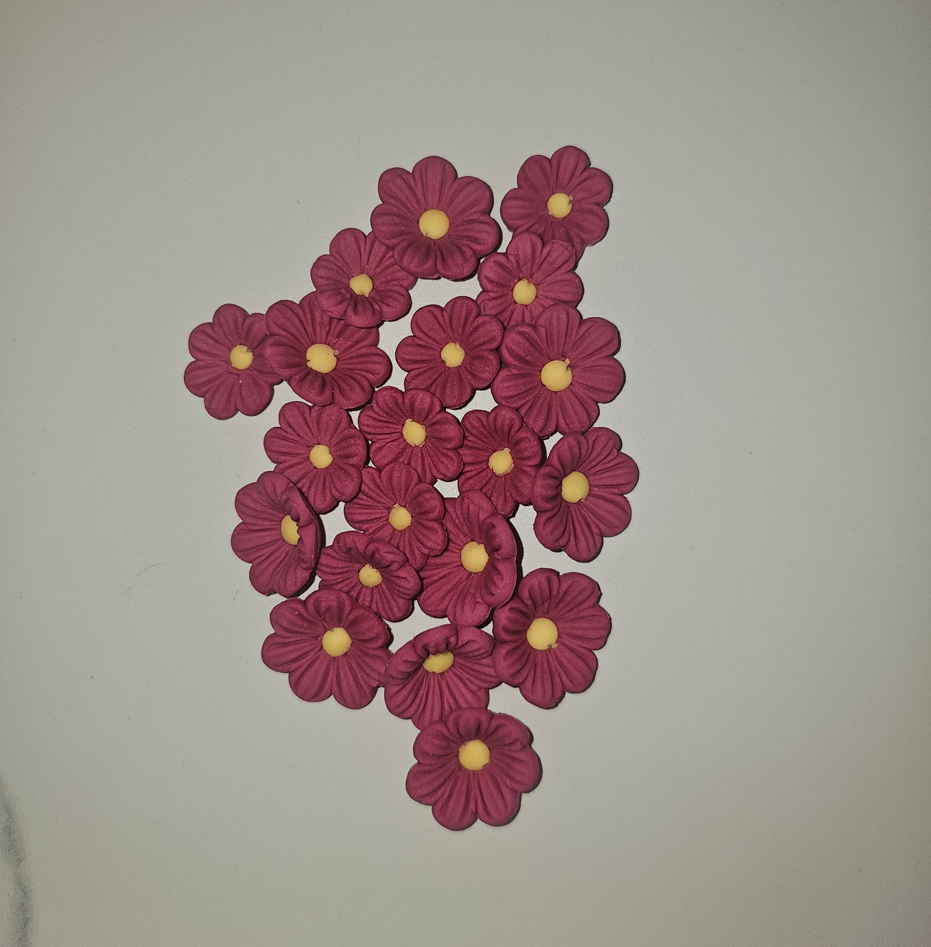 Gėlė Vėdrynas cukrinė masė Rose