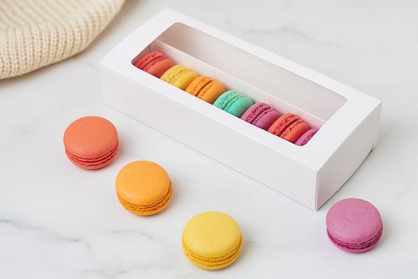 Dėžutė balta su langeliu 20x9x4,5cm