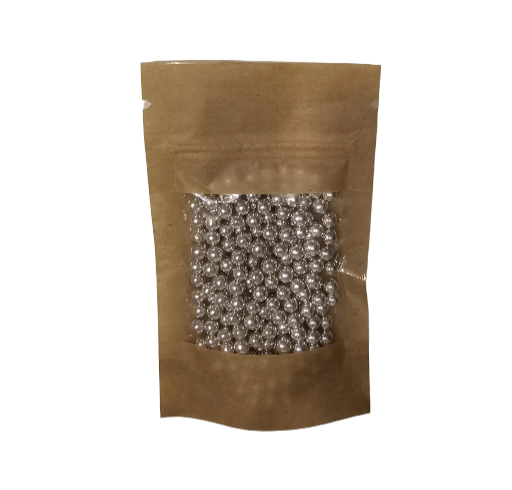 Pabarstukai sidabriniai 6mm 50g
