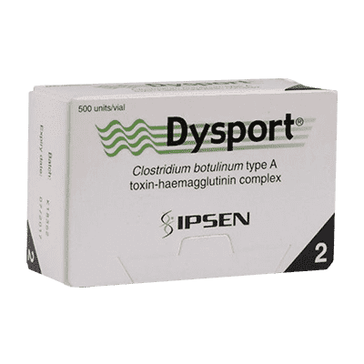 Dysport 500U 2 vials (1000U)