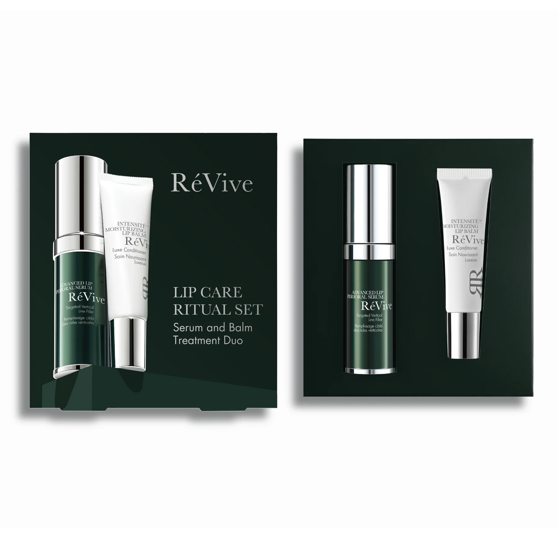 Lip Care Ritual Set / Serum & Balm Treatment Duo