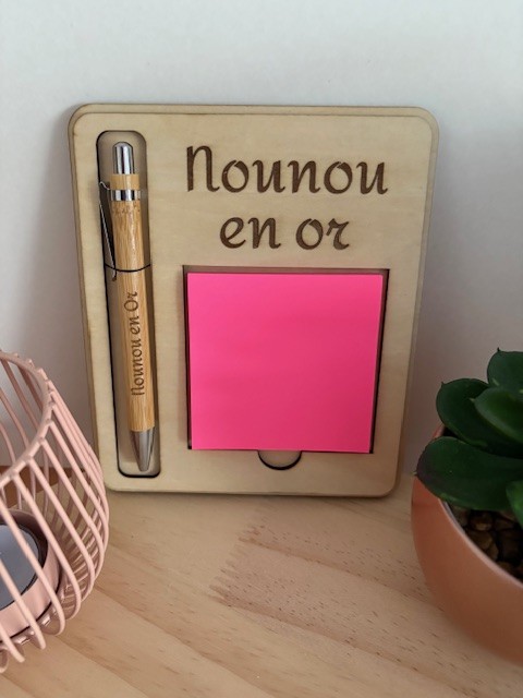 Bloc-notes "Nounou en or"